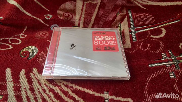 Диски CD-R - 800 Mb; 90 минут