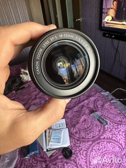 Зеркальный фотоаппарат canon