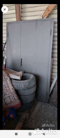 Ворота гаражные металлические новые