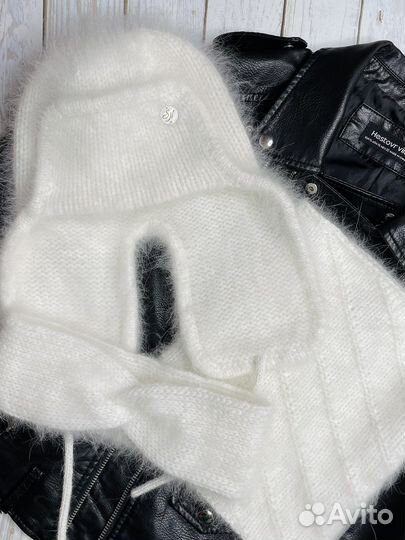 Шапки, варежки, митенки, снуд, бактус