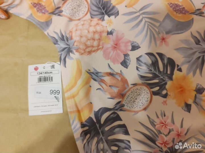 Новый купальник 134/140
