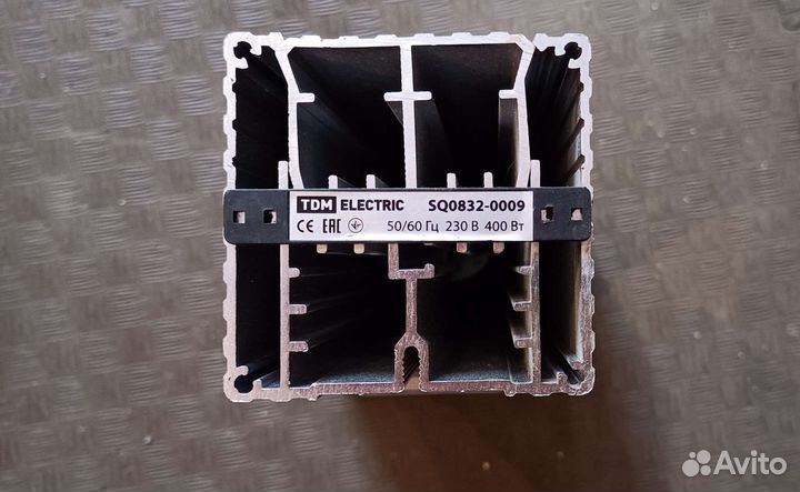 Обогреватель на DIN-рейку 400 Вт TDM