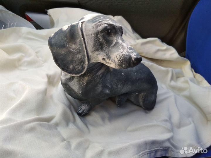 Такса керамическая-копилка