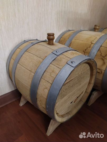 Бочка деревянная, дубовая