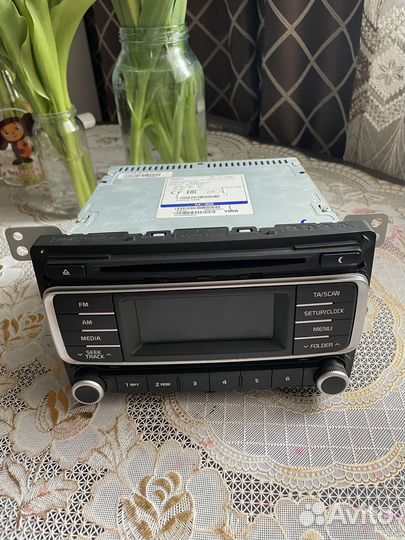 Штатная магнитола на kia rio 3 и Hyundai Creta