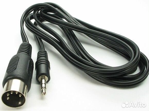 Кабель DIN-5 (онц-вг) на Jack 3.5 мм 5 м