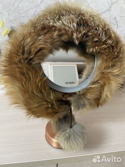 Шапка из лисы