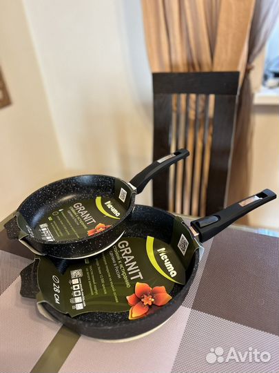 Сковороды гранит новые