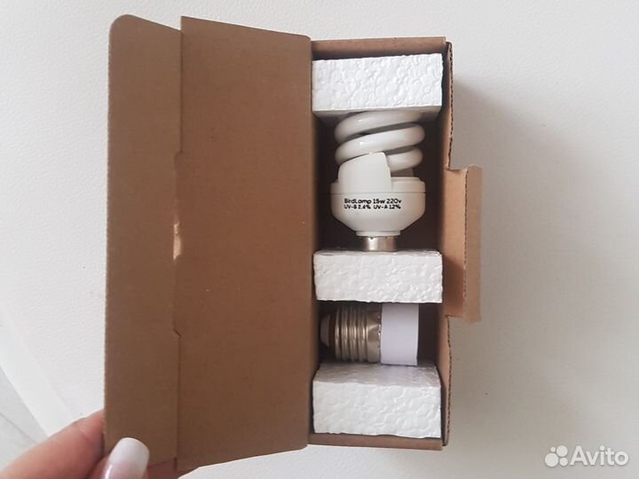 Лампа энергосберегающая для птиц