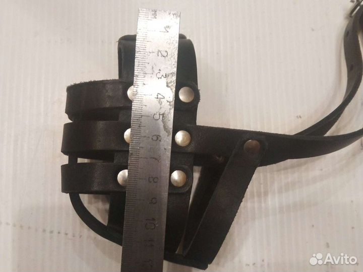 Кожаный намордник