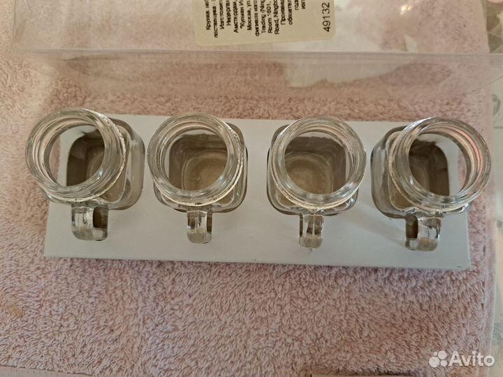 Стопки в виде банок с ручкой