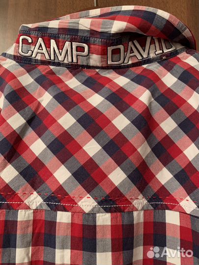 Camp david,мужская рубашка,xxxl