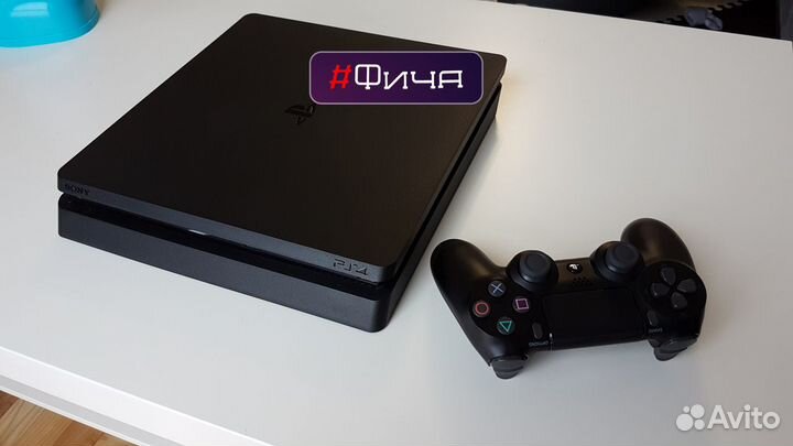 Playstation 4 Slim 1TB + Геймпад