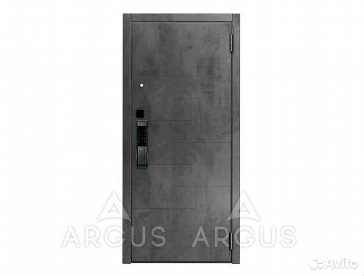 Стальная дверь с биометрическим замком