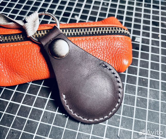 Домофон чехол натуральная кожа