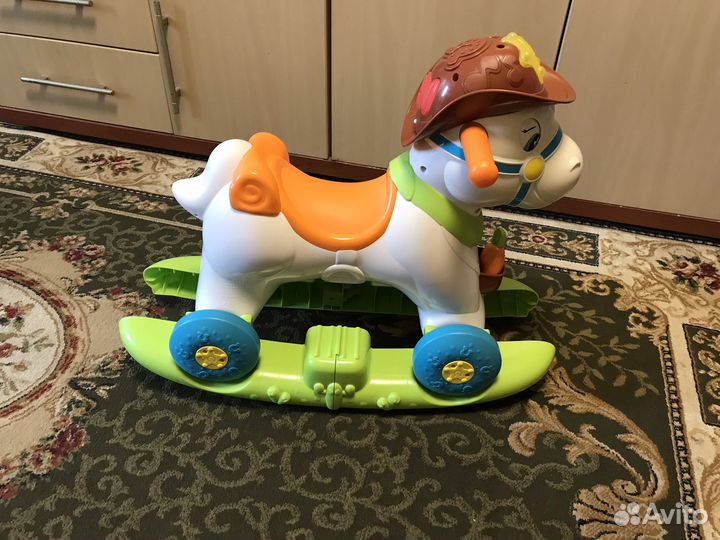 Игрушка лошадка качалка