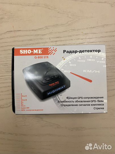 Радар детектор SHO-ME G-800 STR