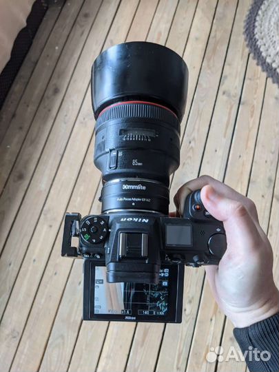 Commlite EF - Z AF переходник Nikon Z to Canon EF