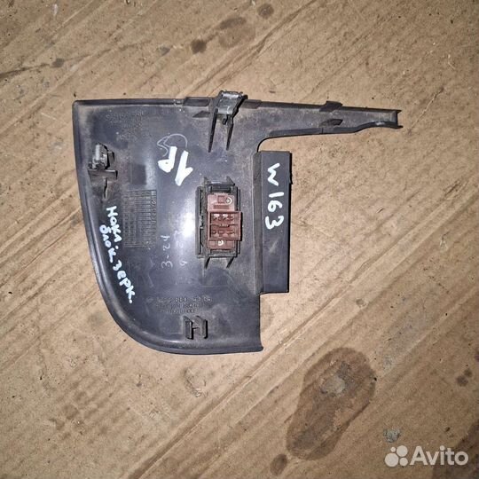 Накладка блока зеркал ml W163