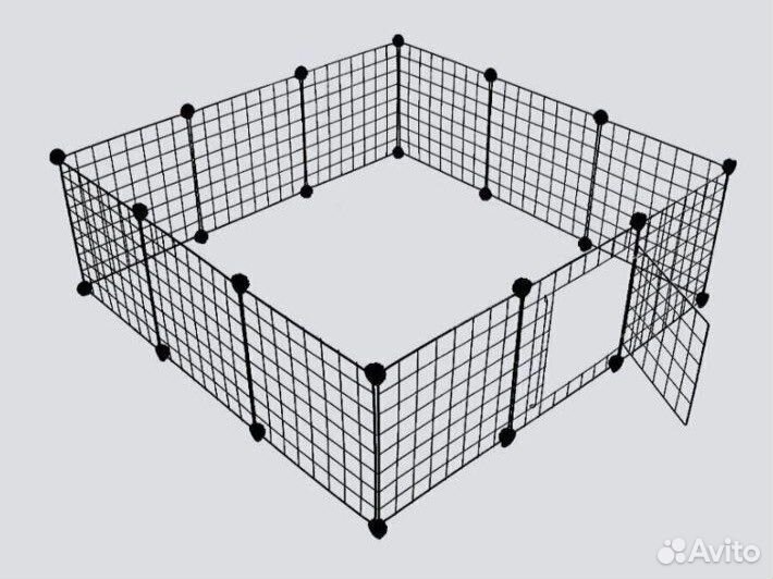 Вольер клетка в квартиру для грызунов, собак мелки