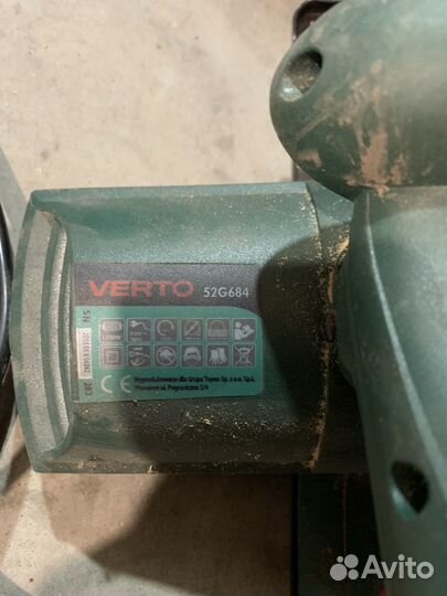 Дисковая пила Verto 1200w
