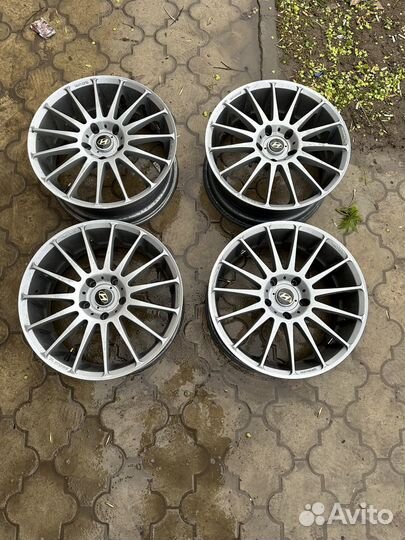 Литые диски r17 элантра,i30,киа сид Crimson Linea