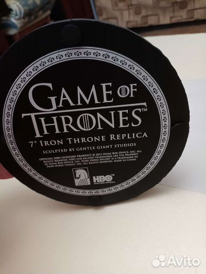 Коллекционная фигурка Железный трон