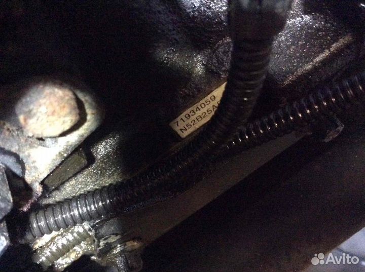 Двигатель BMW 5 серия F10/F11/GT F07 2.5 N52B25A