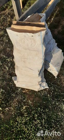 Дрова дубовые мешками