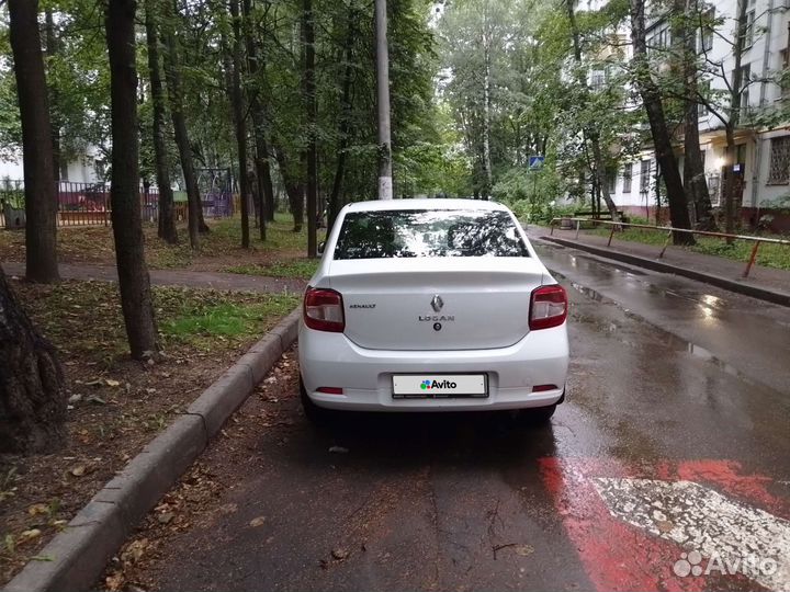 Renault Logan 1.6 МТ, 2016, 167 000 км