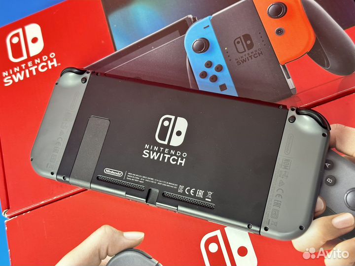 Nintendo Switch v2 прошитая Atmosphere Pico