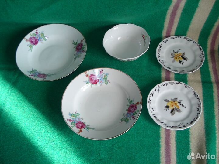 Китайские тарелки времен СССР