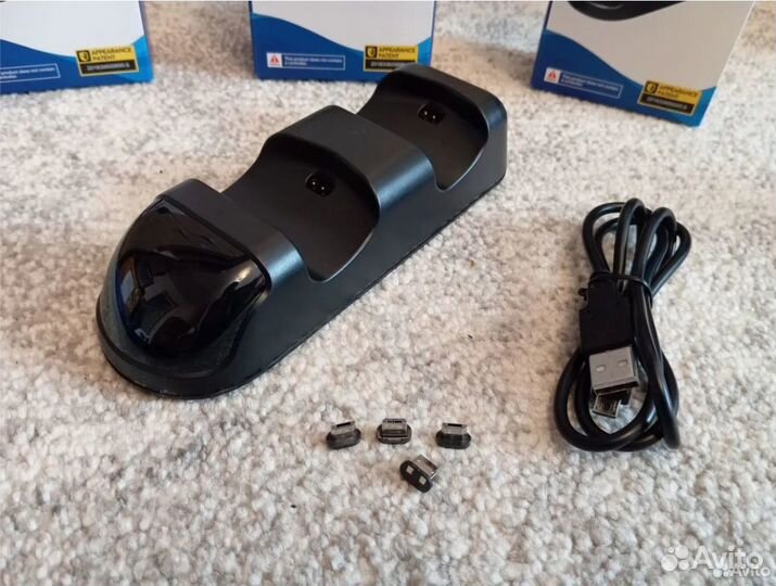 Зарядная станция для джойстиков PS4 (новая)