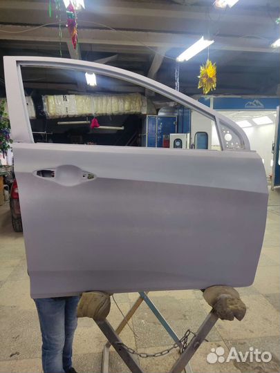 Дверь передняя правая hyundai solaris 1