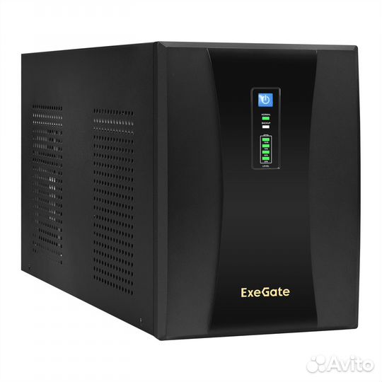 Ибп ExeGate SpecialPro UNB-3000.LED.AVR.3SH.2C13.R