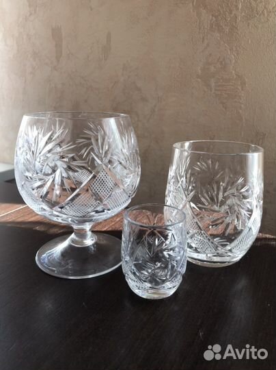 Бокалы хрусталь