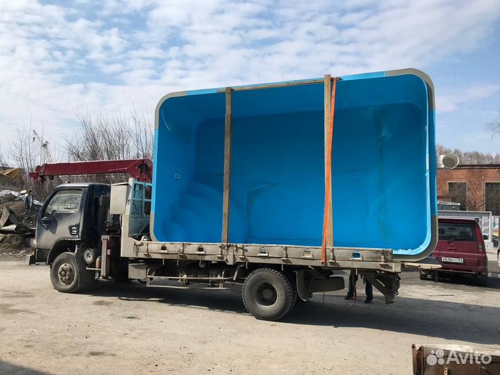 Бассейн цельный