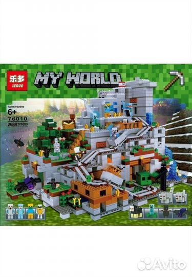 Лего 76010 майнкрафт
