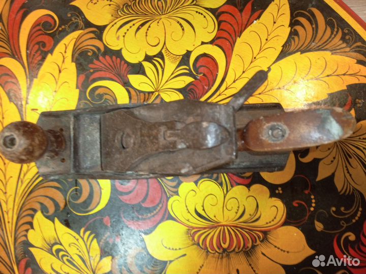 Рубанок ручной старинный СССР,завод Воскова