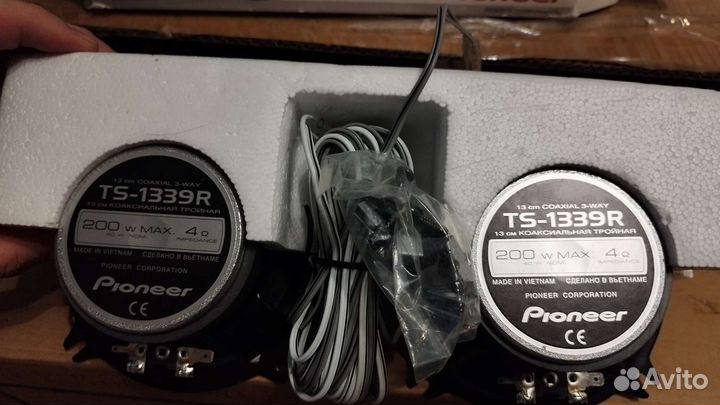 Акустика колонки pioneer TS-1339R