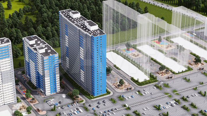 Квартира-студия, 21 м², 4/25 эт.