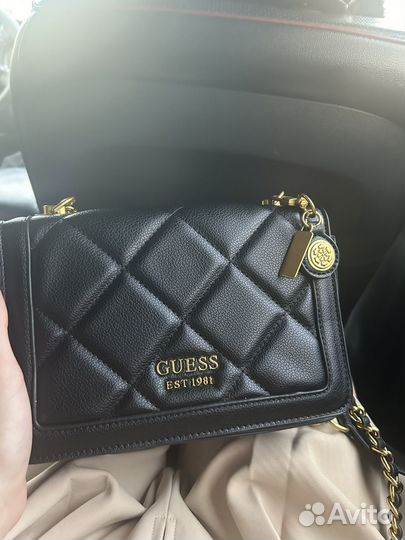 Сумка guess кроссбоди черная