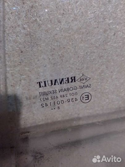 Заднее стекло двери Renault Megan 3