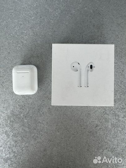 Беспроводные наушники apple airpods 2