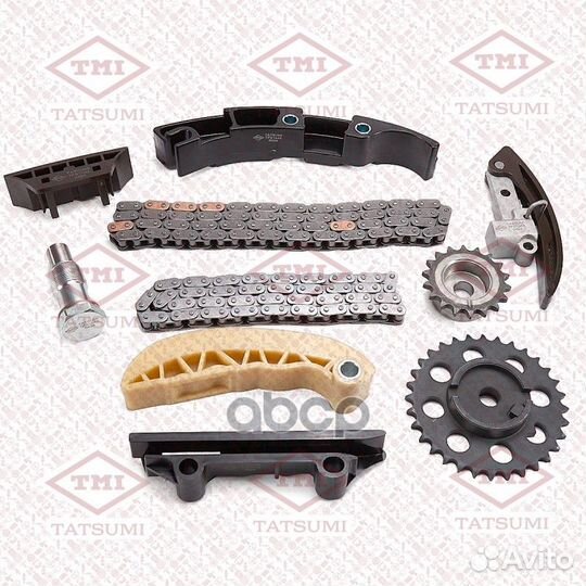 Цепь грм с натяжителями, комплект TFS1042 tatsumi