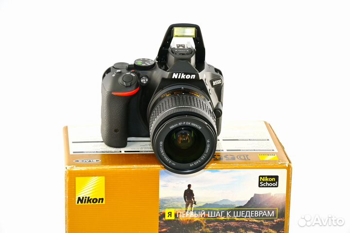 Nikon D5500 зеркалка Kit AF-S VR 18-55 новый
