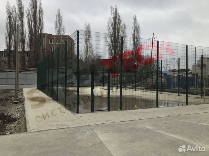 3д забор, забор из 3д сетки