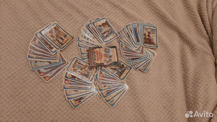 Ретро Игральные карты папирус
