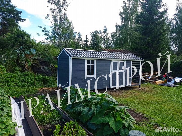 Хозблок Финский Сарай Бытовка 6х2
