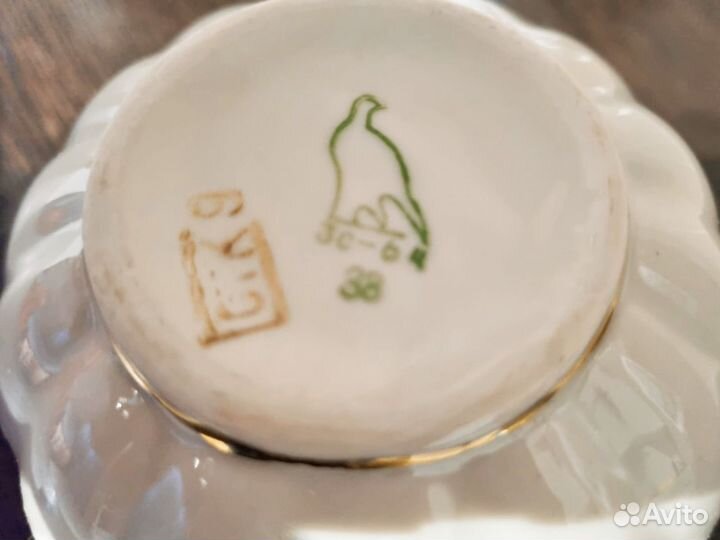 Чайный сервиз сирень дулево